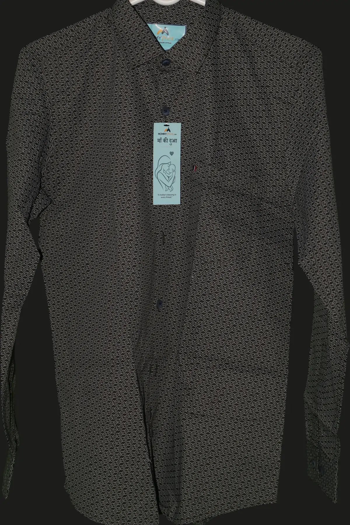 The Urban Geo-Pattern Smart Shirt