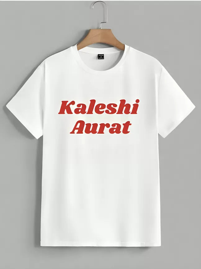 Kaleshi Aurat White Tshirt