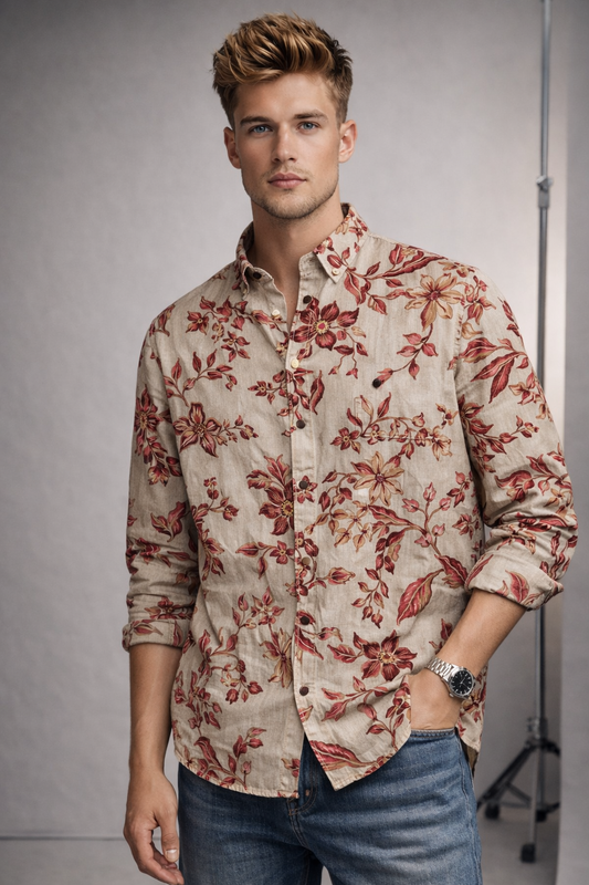 Floral Print Shirt