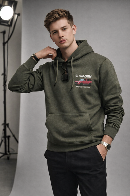 Premium Olive Green Hoodie
