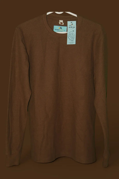 Menâ€™s Cotton Popcorn Lycra Full Sleeves Tee