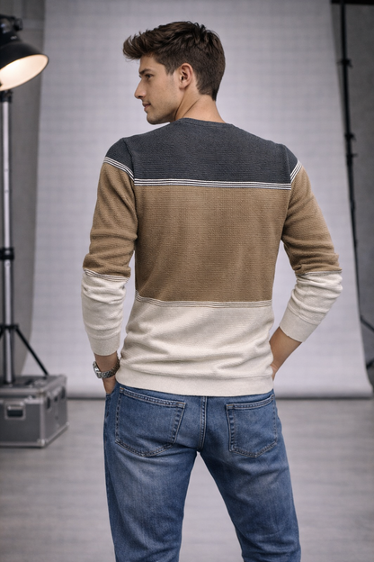 Auto Striper Cores Knitted Light Cream