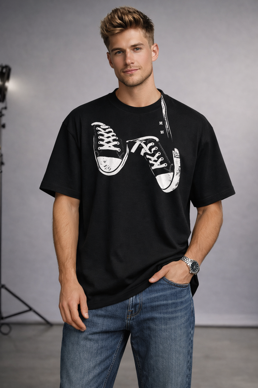 Black Oversized T-shirt