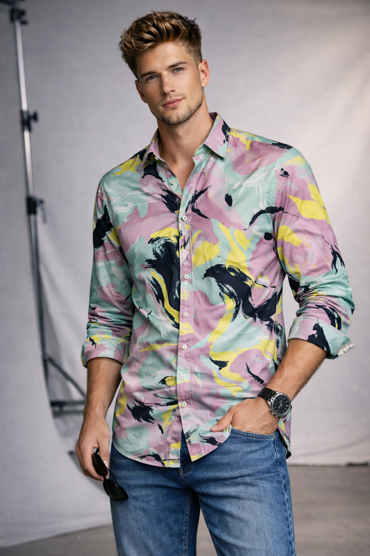 Abstract Pattern Shirt