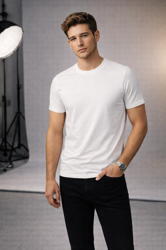 Plain Round Neck