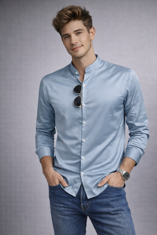 The Luxe  Satin Shirt