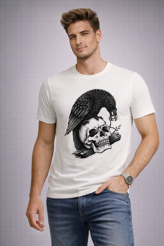 Skull And Crow T-shirt