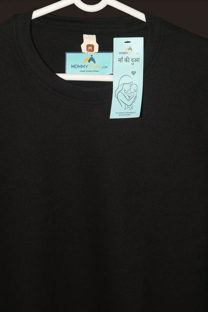 100% high-quality cotton Premium Cotton Popcorn Black
