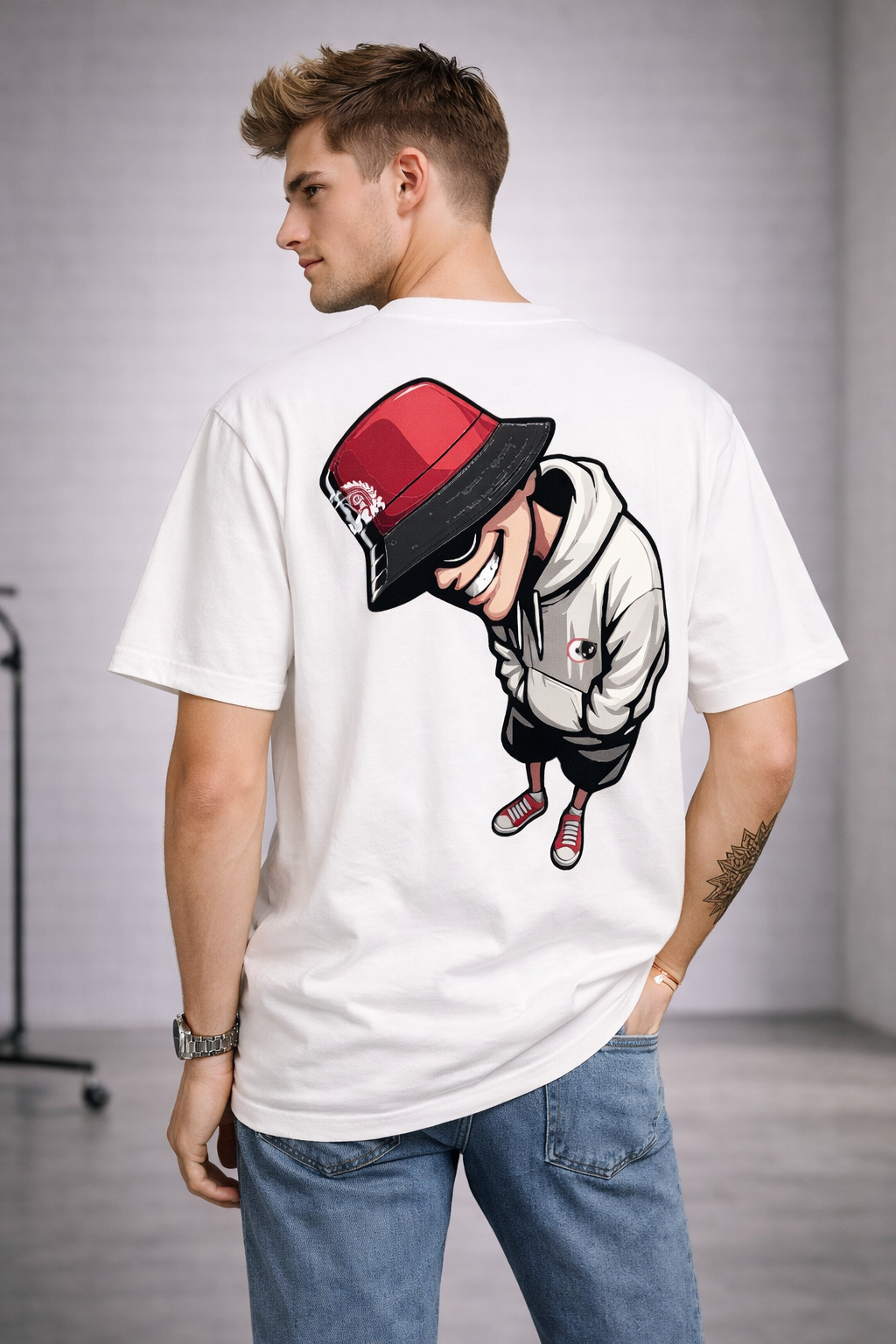 Man Printed T Shirt