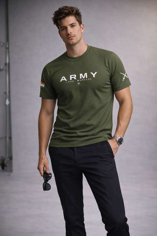 Army Land Warfare Graphic T-Shirt