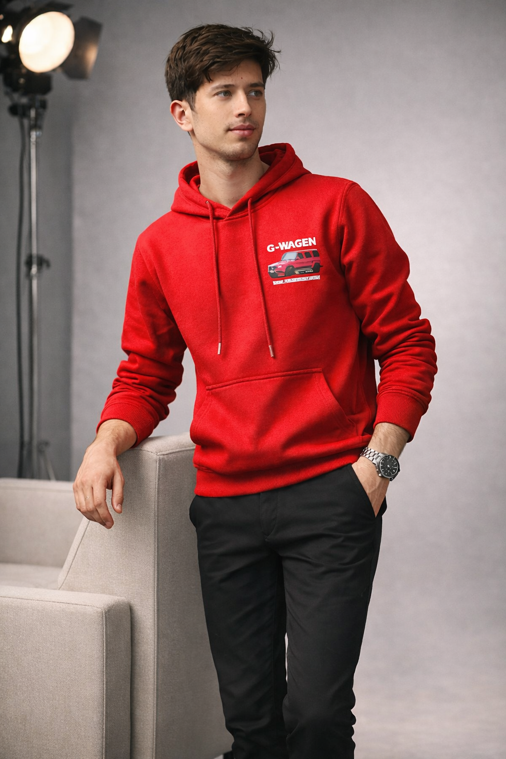 Men’s Essential Graphic Hoodie