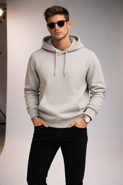Plain Prints Hoodies