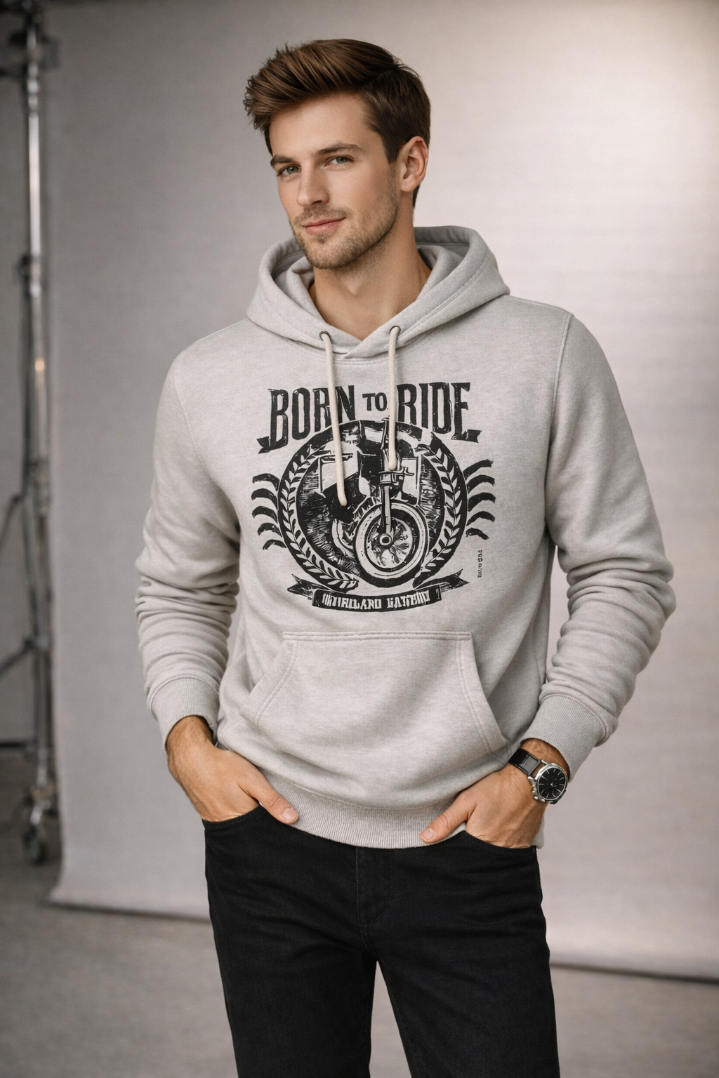 Born To Ride Hoodies