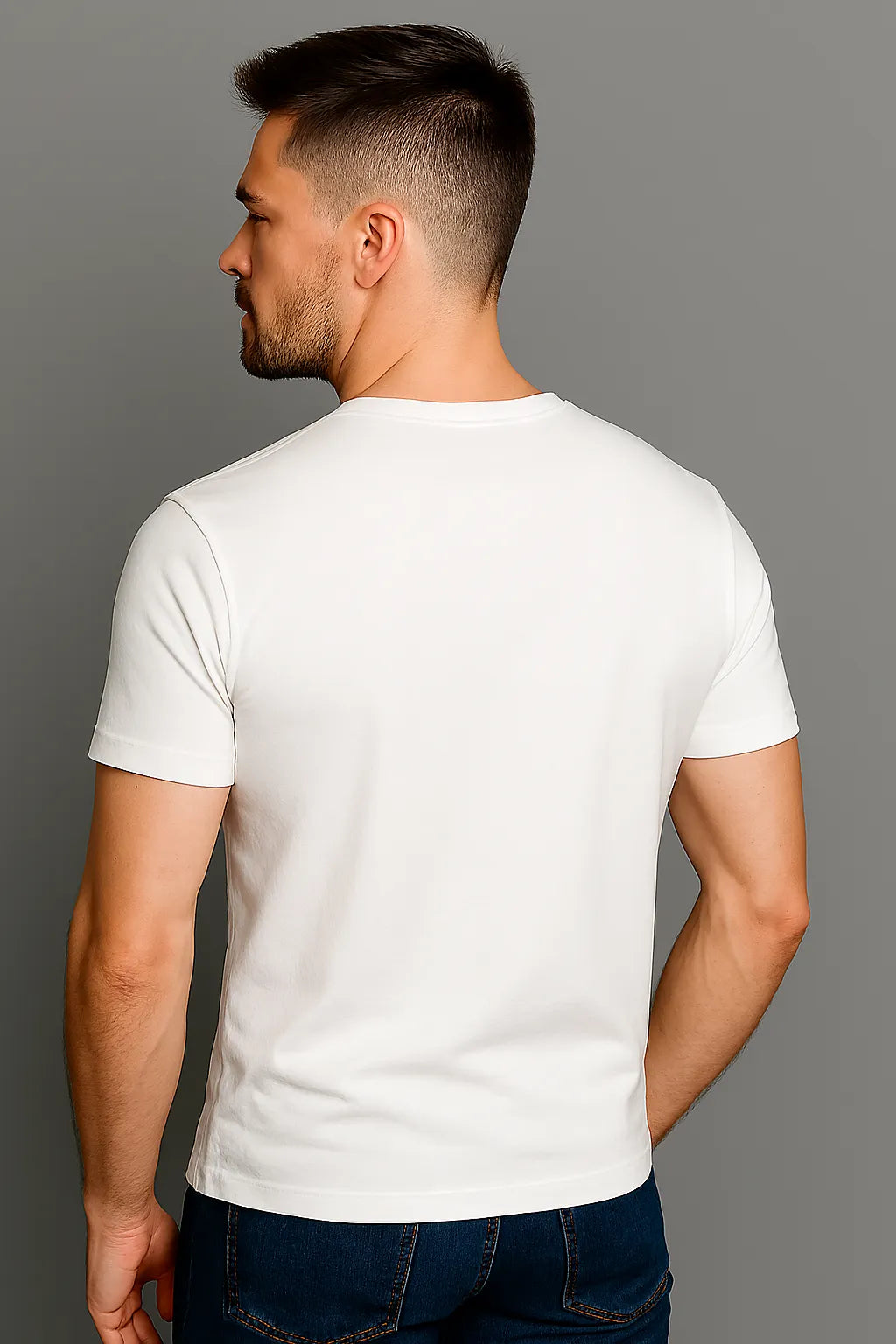 Awaaz Niche Prints Logo White T-shirt