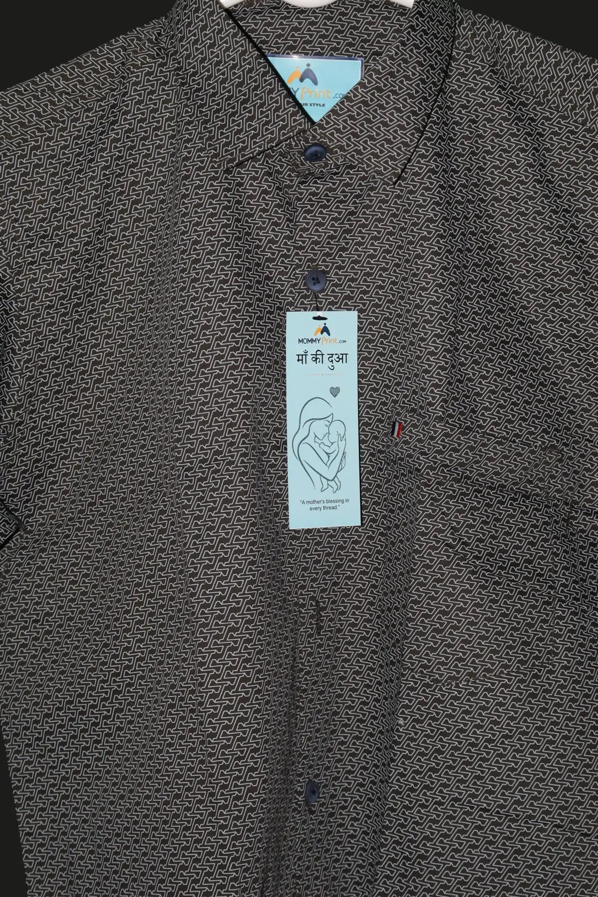 The Urban Geo-Pattern Smart Shirt