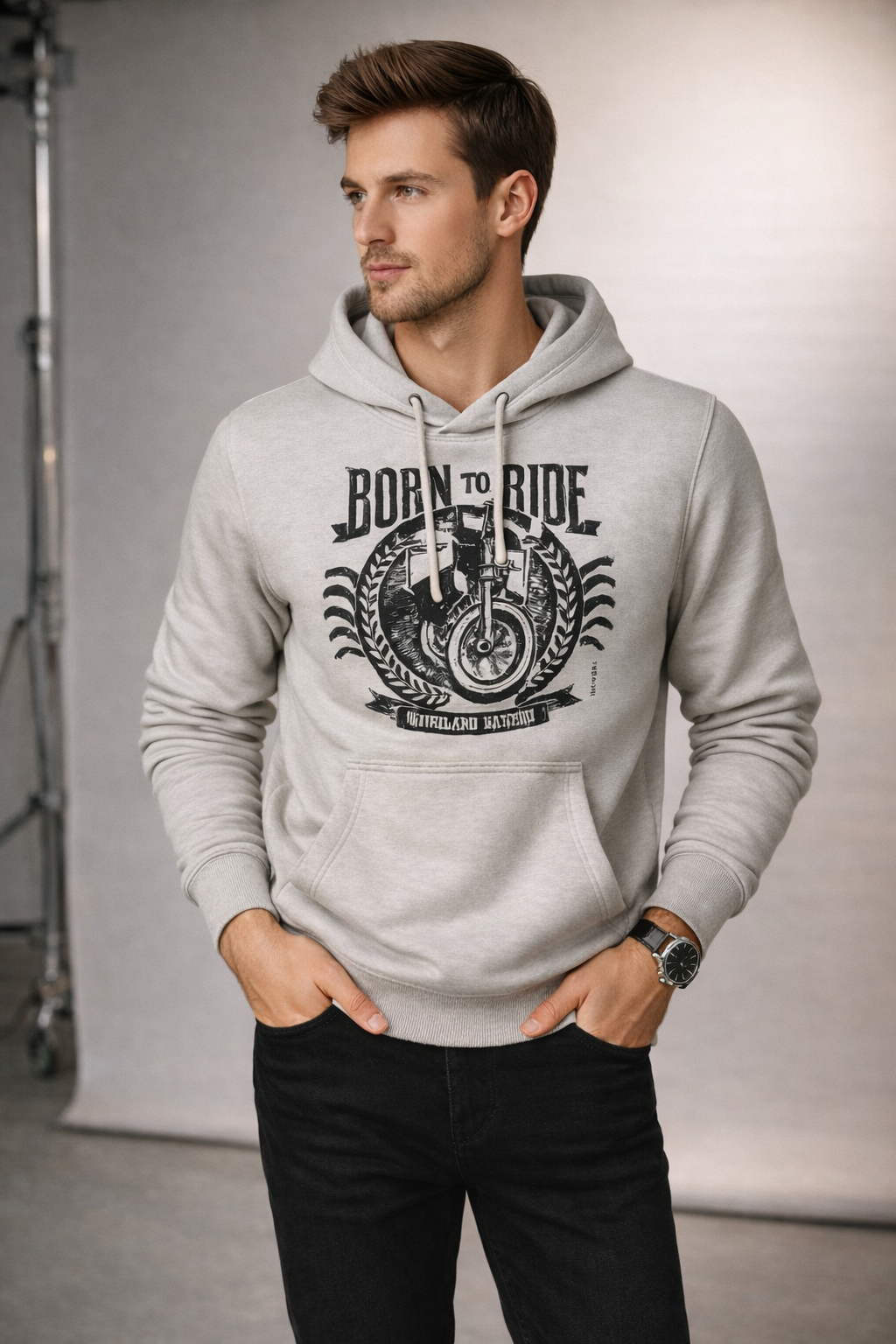 Born To Ride Hoodies