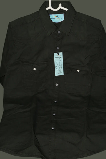 Hunter Green Utility Shirt
