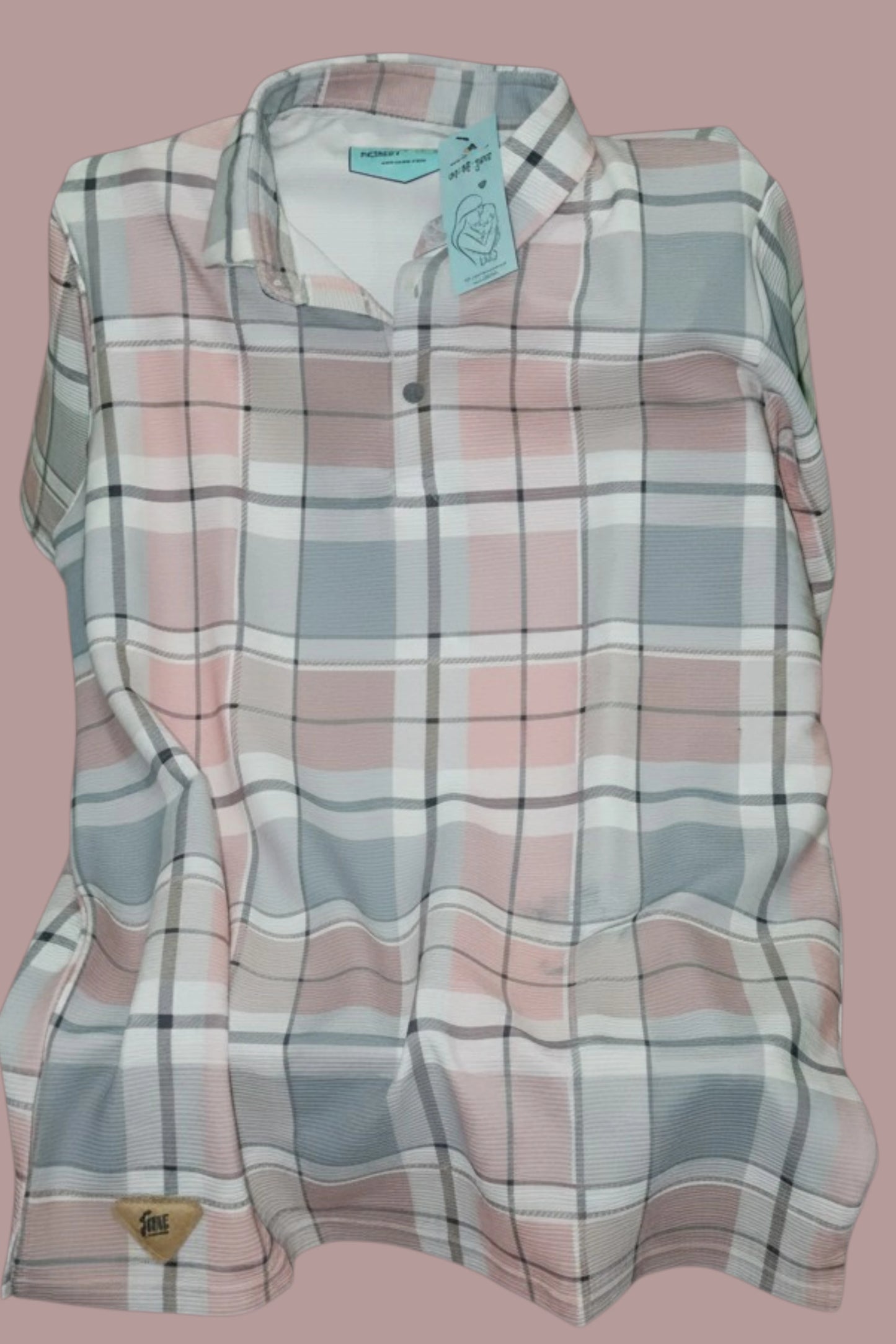 Premium Checked Polo T-shirt