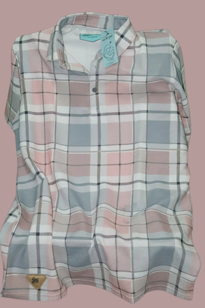 Premium Checked Polo T-shirt
