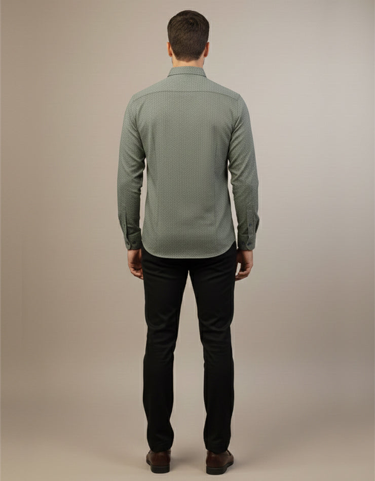 The Urban Geo-Pattern Smart Smart Shirt