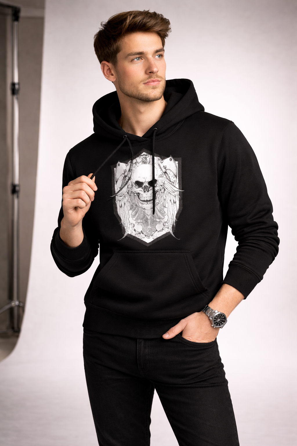 The Skull & Wings Hoodie