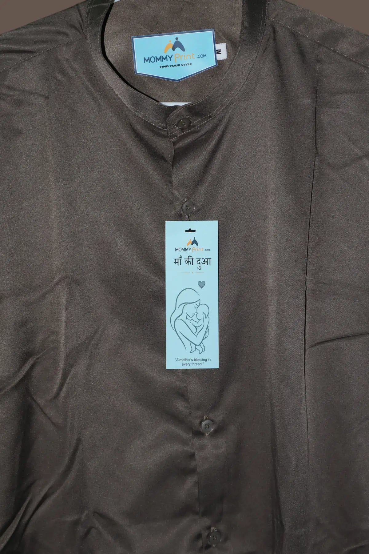 The Modernist Band Collar Shirt.
