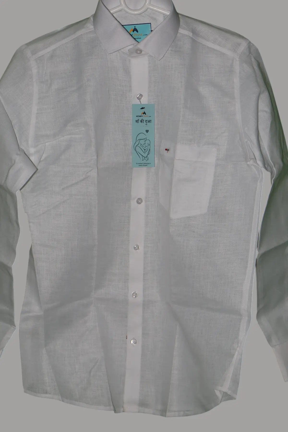 Premium Linen Shirt â€“ Classic White