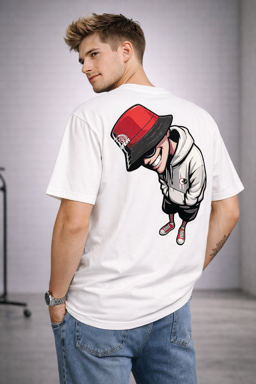 Man Printed T Shirt