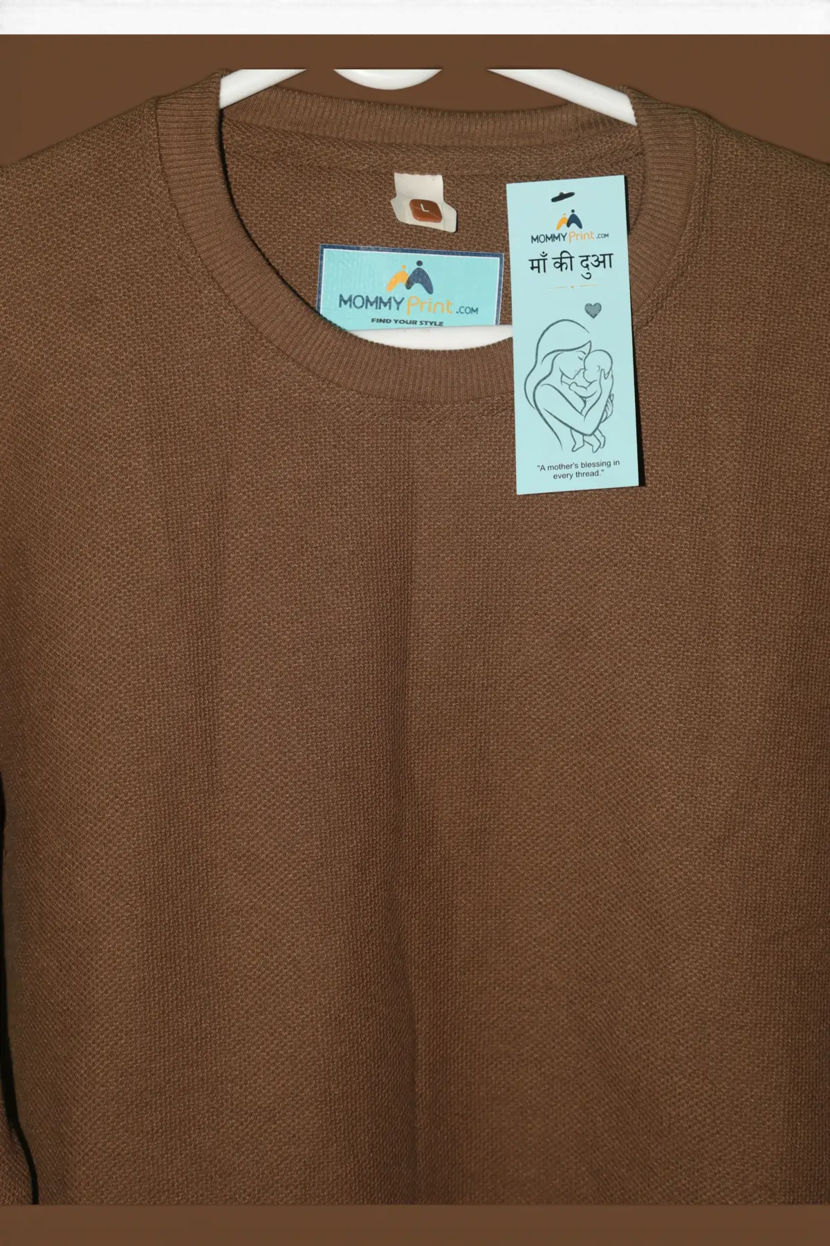 Menâ€™s Cotton Popcorn Lycra Full Sleeves Tee