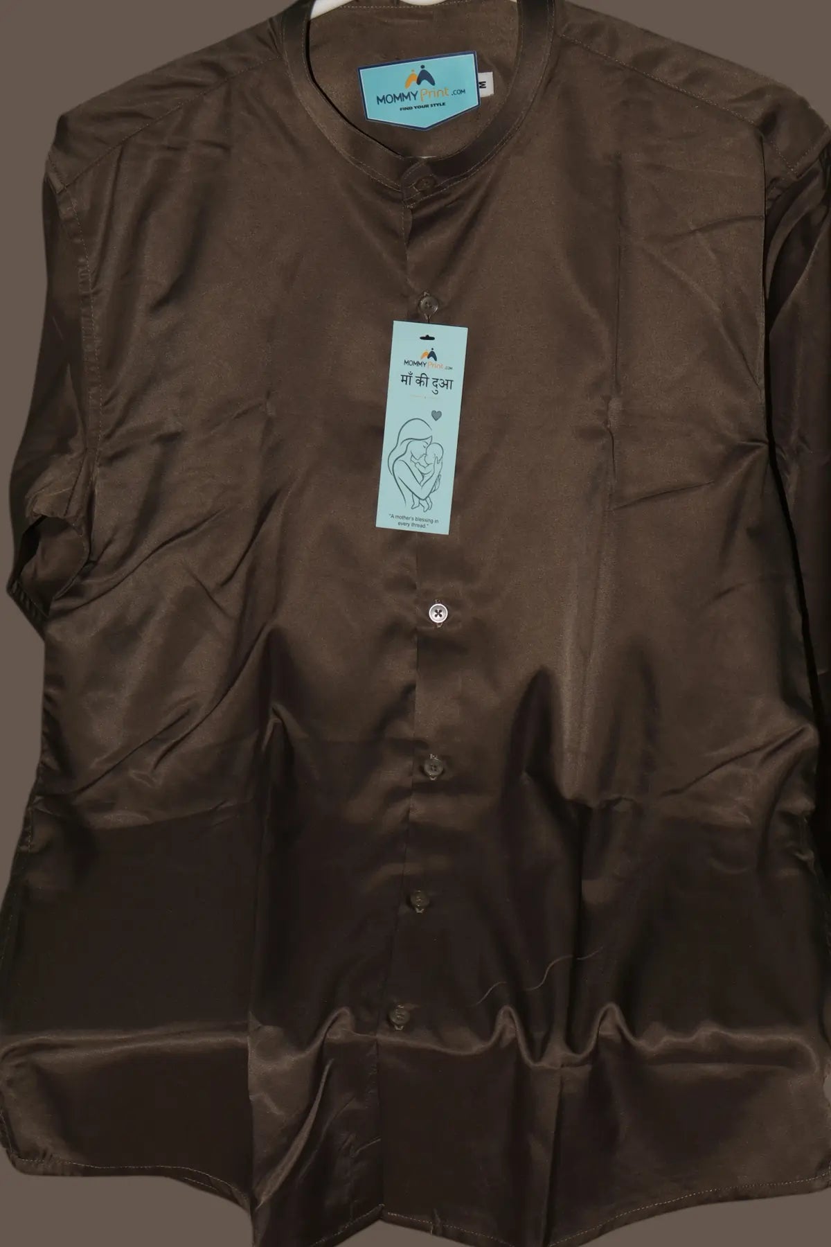 The Modernist Band Collar Shirt.