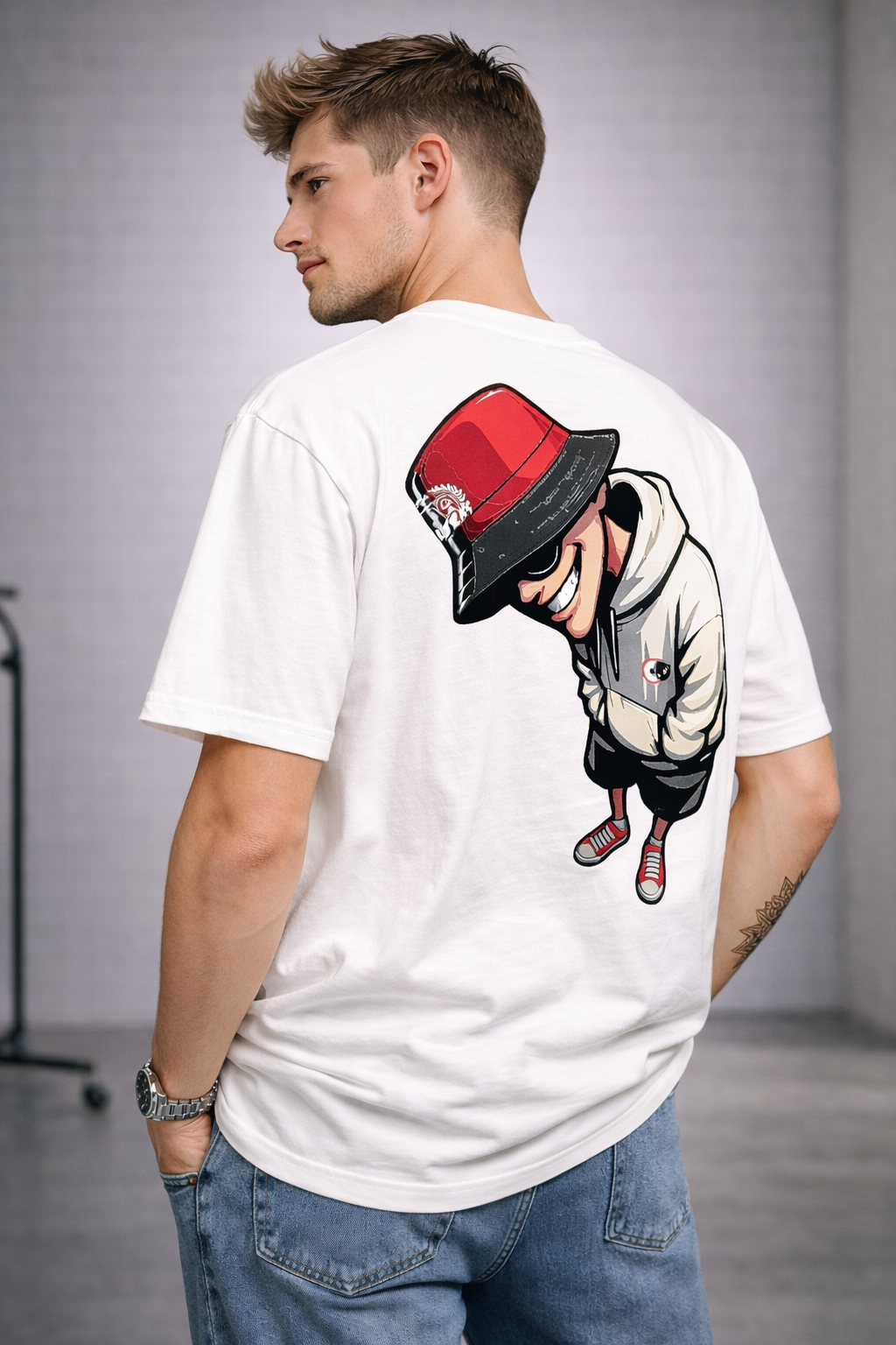 Man Printed T Shirt