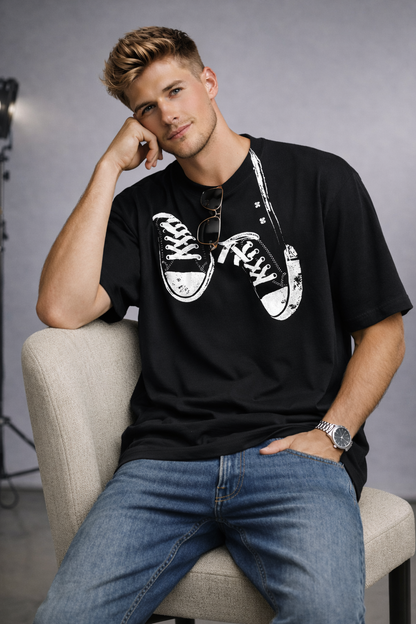 Black Oversized T-shirt