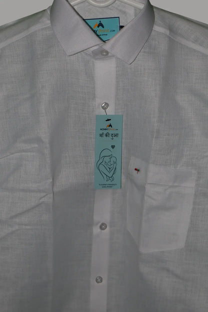 Premium Linen Shirt â€“ Classic White