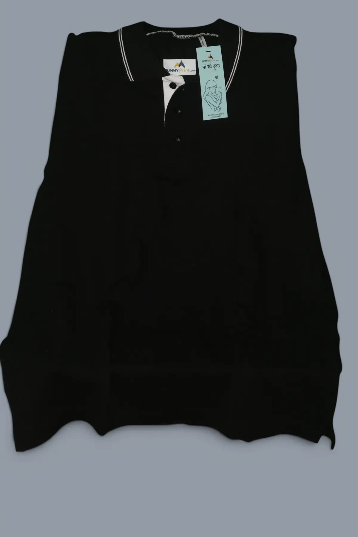 Contrast-Stitch Polo Shirt
