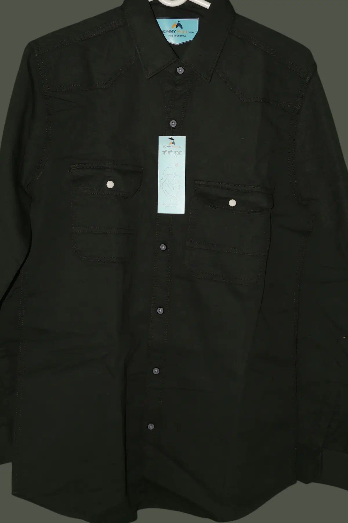 Hunter Green Utility Shirt