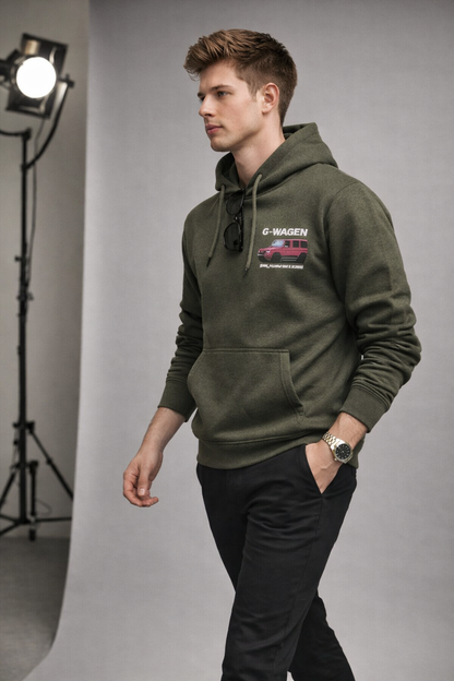 Premium Olive Green Hoodie