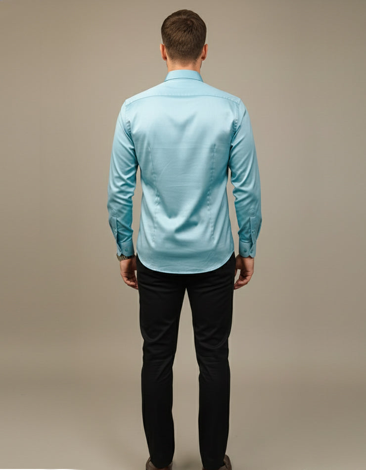 The Luxe  Satin Shirt