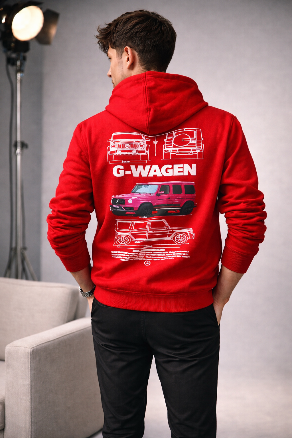 Men’s Essential Graphic Hoodie