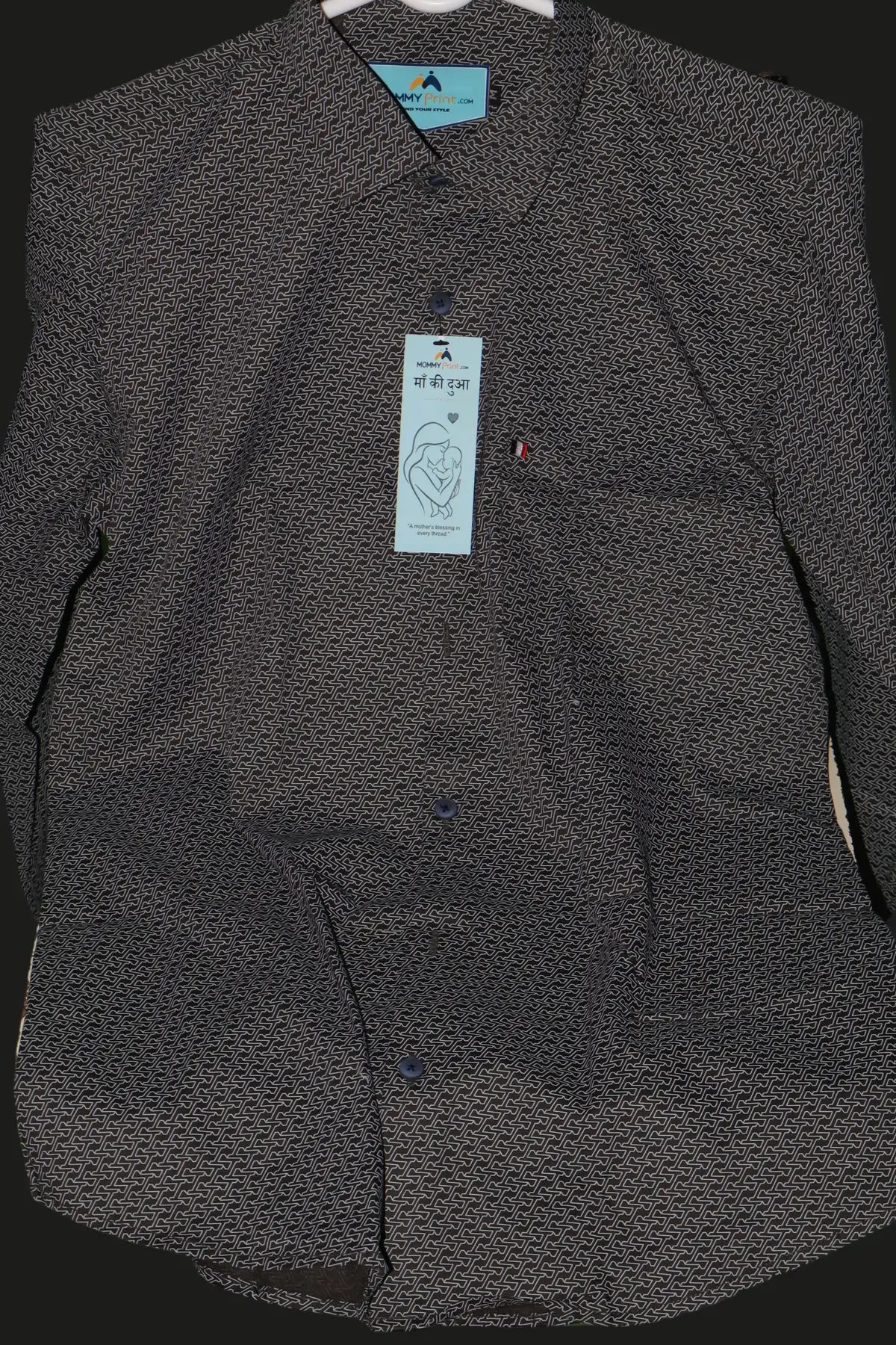 The Urban Geo-Pattern Smart Shirt