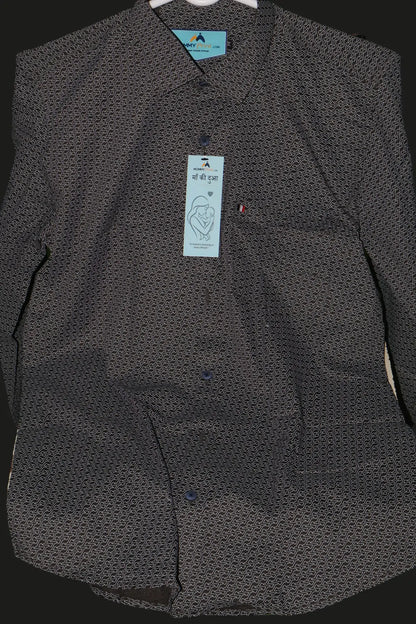 The Urban Geo-Pattern Smart Shirt