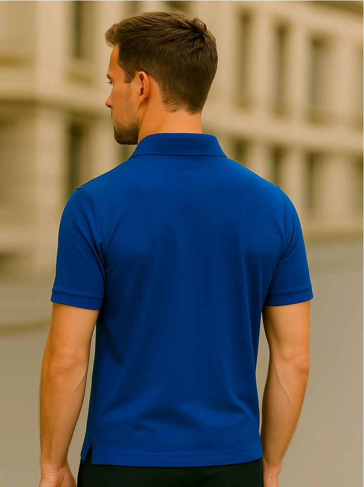 Nevy Blue Polo T-shirt (Higho2 Premium T-Shirt)