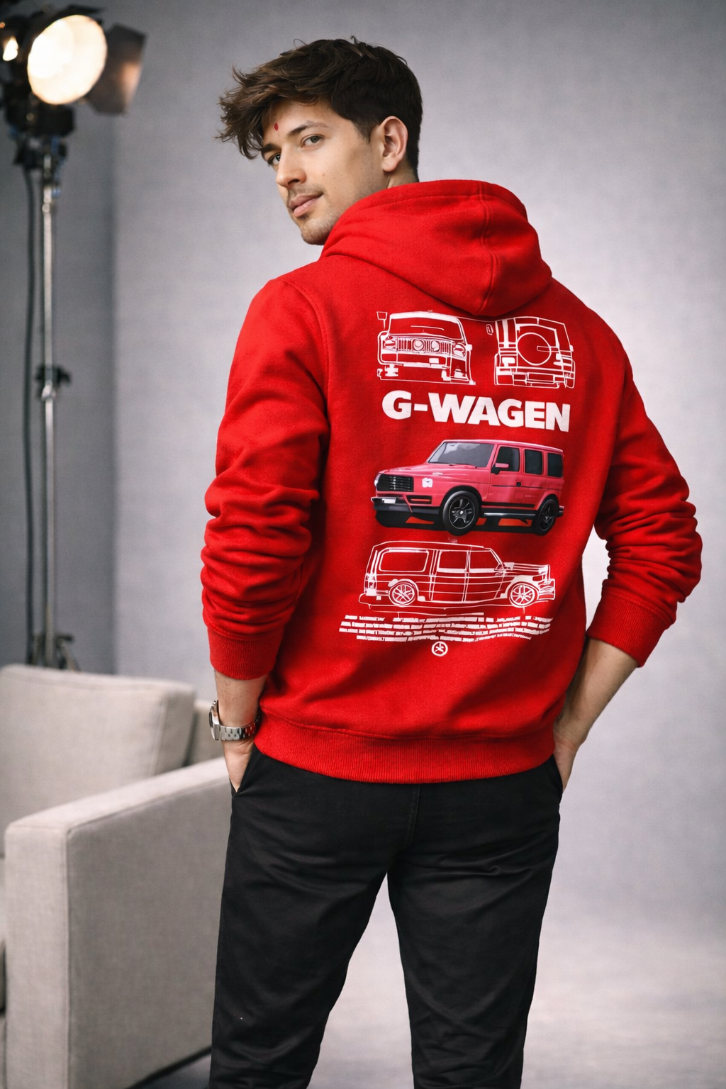 Men’s Essential Graphic Hoodie