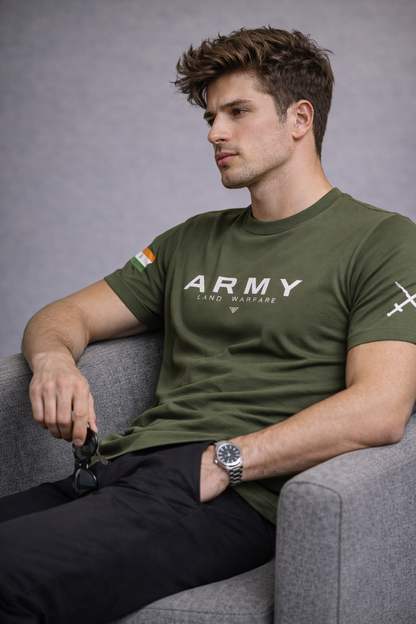 Army Land Warfare Graphic T-Shirt