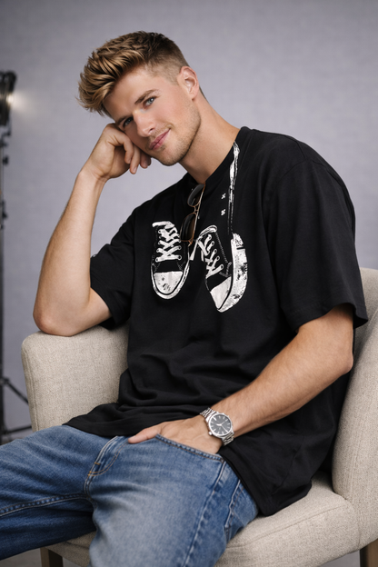 Black Oversized T-shirt