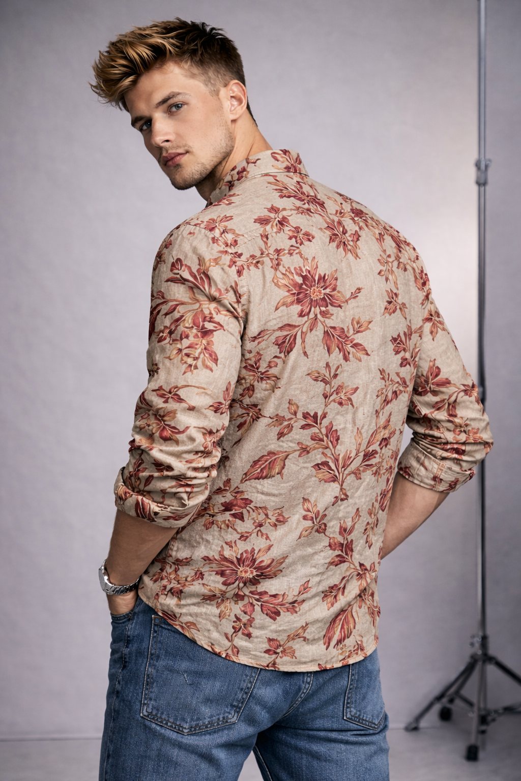 Floral Print Shirt