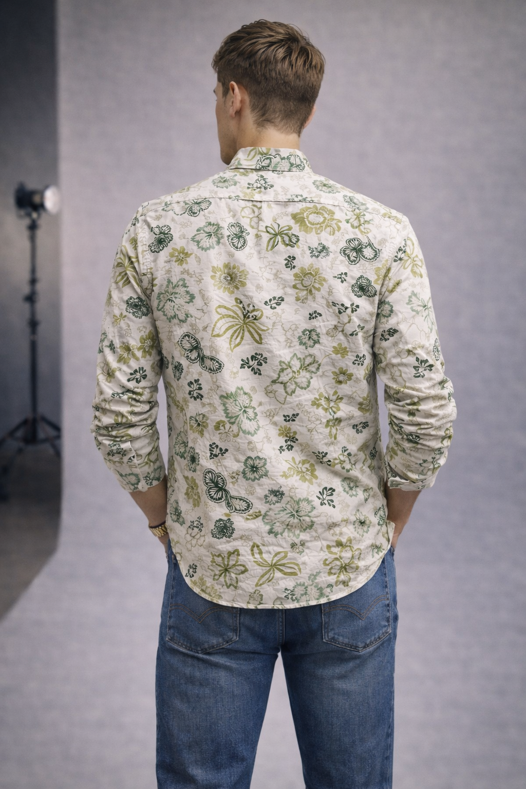 Botanical Print Shirt