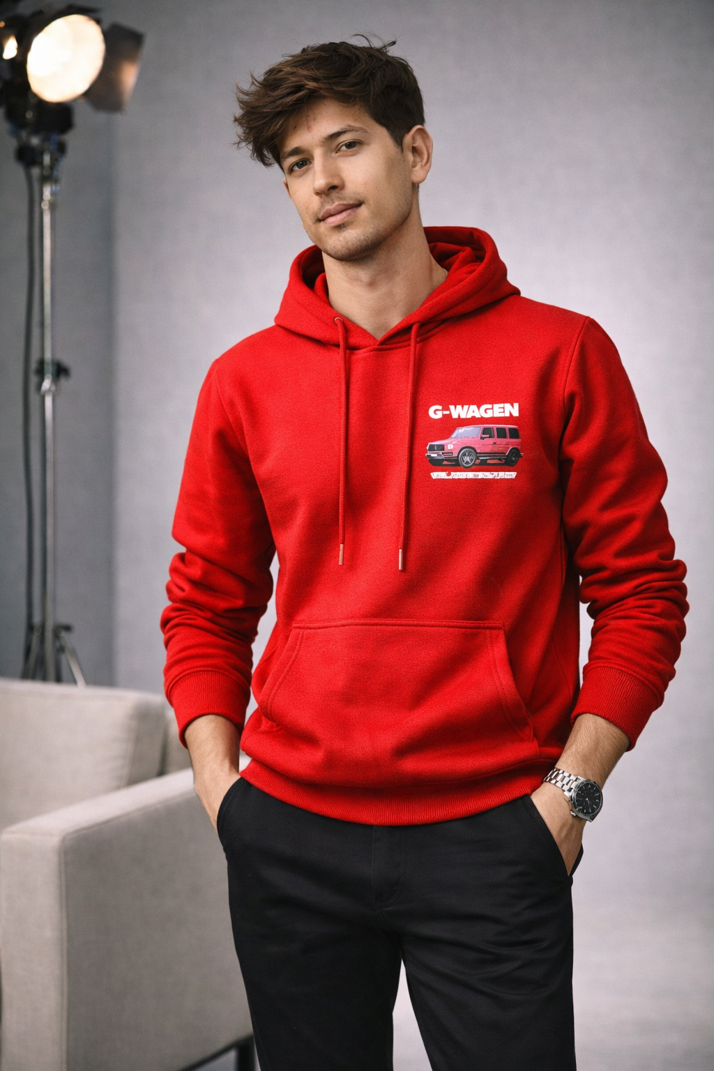 Men’s Essential Graphic Hoodie
