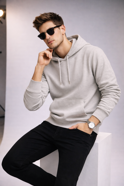 Plain Prints Hoodies