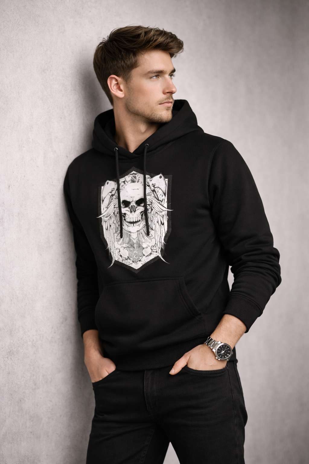 The Skull & Wings Hoodie