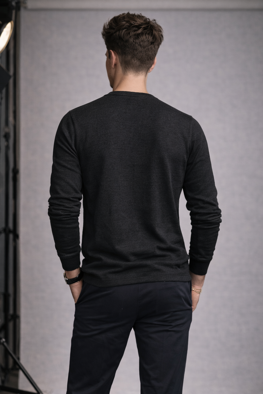100% high-quality cotton Premium Cotton Popcorn Black